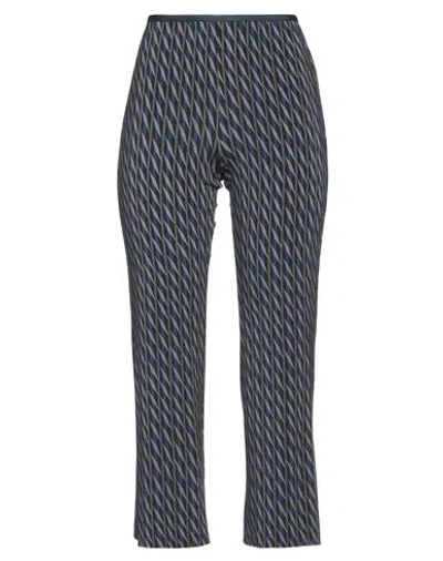 Siyu Woman Pants Midnight Blue Size 2 Viscose, Elastane In Blue
