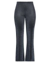 Siyu Woman Pants Midnight Blue Size 10 Viscose, Metallic Fiber