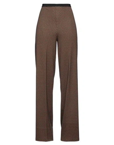 Siyu Woman Pants Midnight Blue Size 6 Viscose, Polyamide, Elastane