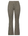 Siyu Woman Pants Military Green Size 8 Merino Wool In Green
