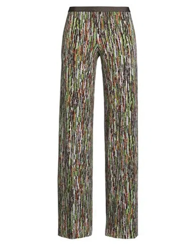 Siyu Woman Pants Military Green Size 8 Viscose, Elastane