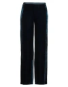 Siyu Woman Pants Navy Size 10 Viscose, Silk In Blue