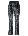 Siyu Woman Pants Navy Size 10 Viscose, Silk