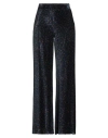 Siyu Woman Pants Navy Size 4 Viscose, Silk In Blue