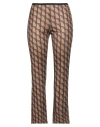 Siyu Woman Pants Purple Size 2 Viscose, Polyamide, Polyester In Purple