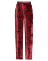 Siyu Woman Pants Red Size 4 Viscose, Silk