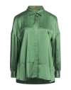 Siyu Woman Shirt Green Size 4 Viscose In Green