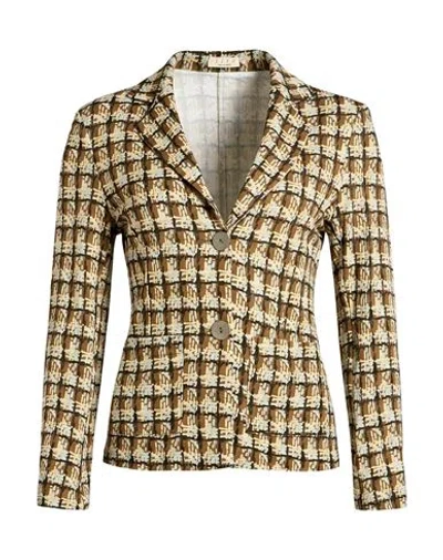 Siyu Woman Shirt Khaki Size 0 Viscose In Multi