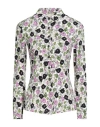 Siyu Woman Shirt Purple Size 4 Viscose, Elastane