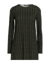 Siyu Woman T-shirt Dark Green Size 10 Viscose, Elastane