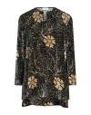 Siyu Woman Top Black Size 4 Viscose, Silk In Black