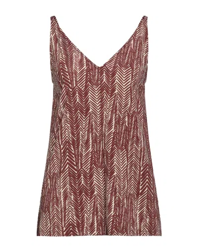 Siyu Tops In Brown