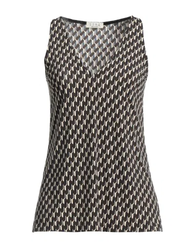 Siyu Tops In Brown
