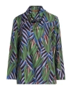 Siyu Woman Top Green Size 4 Silk