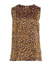 Siyu Woman Top Marigold Size 4 Viscose
