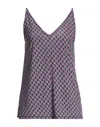Siyu Tops In Purple