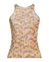 Siyu Woman Top Military Green Size 4 Polyamide, Elastane In Green