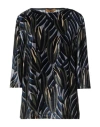 Siyu Woman Top Navy Size 8 Viscose, Silk