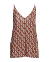 Siyu Tops In Orange