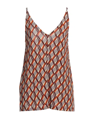 Siyu Tops In Orange