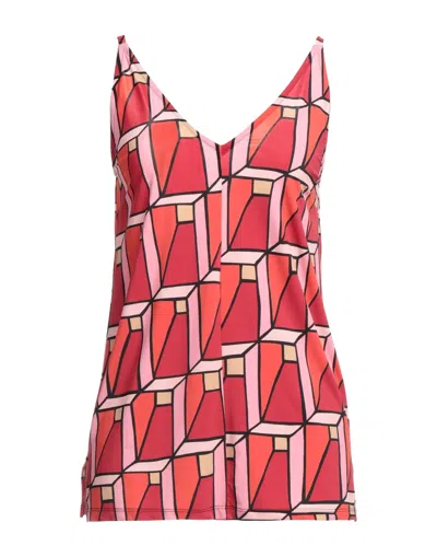 Siyu Tops In Red