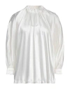 Siyu Woman Top White Size 6 Viscose