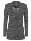 Siyu Printed Single-breasted Jacket In Multi