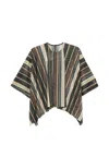Siyu Zoe Striped-pattern Kaftan In Multi