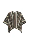 Siyu Zoe Striped-pattern Kaftan In Multi