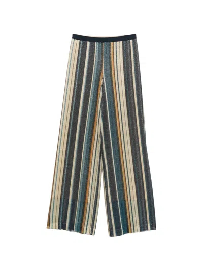 Siyu Zoe Wide-leg Trousers In Multicolor