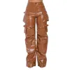 Sj Style Tough Cargo Pants In Toffee In Brown