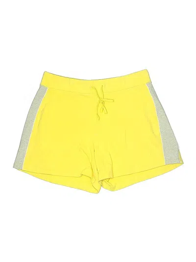 Pre-owned Sjb Active By St. John's Bay Athletic Shorts In Yellow