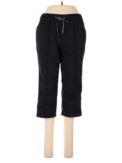 Pre-owned Sjb Active By St. John's Bay Casual Pants In Black