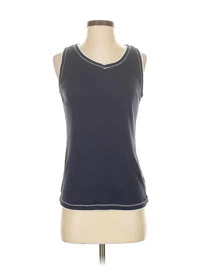 Pre-owned Sjb Active By St. John's Bay Sleeveless T-shirt In Gray
