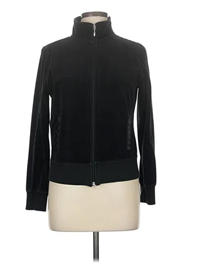 Pre-owned Sjb Active By St. John's Bay Track Jacket In Black