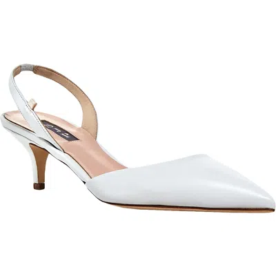 Sjp By Sarah Jessica Parker Bliss Womens Slingback Heels In White
