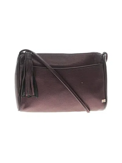 Pre-owned Sjp By Sarah Jessica Parker Crossbody Bag In Burgundy
