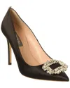 Sjp By Sarah Jessica Parker Fatma 100 Satin Pump In Black