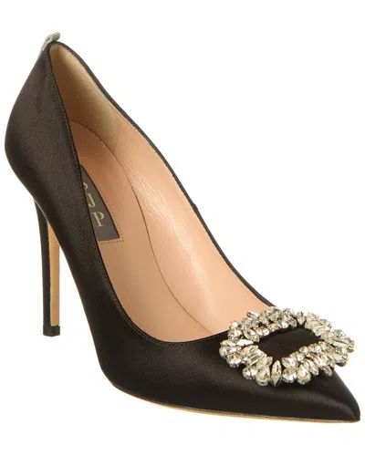 Sjp By Sarah Jessica Parker Fatma 100 Satin Pump In Black
