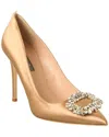 Sjp By Sarah Jessica Parker Fatma 100 Satin Pump In Brown