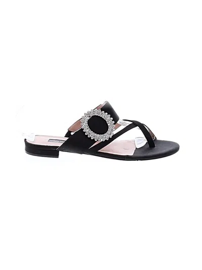 Pre-owned Sjp By Sarah Jessica Parker Sandals In Black