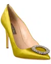 Sjp By Sarah Jessica Parker Sly 100 Satin Pump In Yellow
