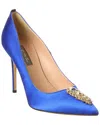 Sjp By Sarah Jessica Parker Tempest 100 Satin Pump In Blue