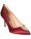 Sjp By Sarah Jessica Parker Tempest 70 Satin Pump In Red