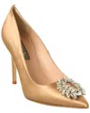 Sjp By Sarah Jessica Parker Zaina 100 Satin Pump In Brown