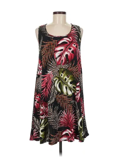 Pre-owned Sjs Casual Dress In Black