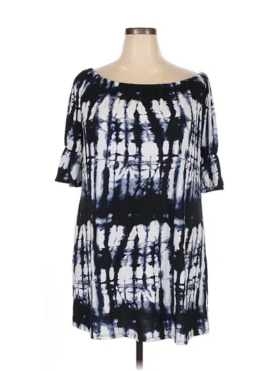 Pre-owned Sjs Casual Dress In Blue