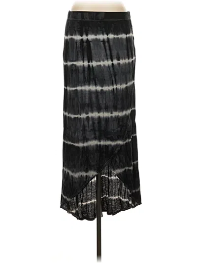 Pre-owned Sjs Casual Skirt In Black