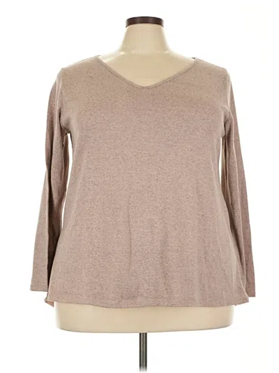 Pre-owned Sjs Pullover Sweater In Brown