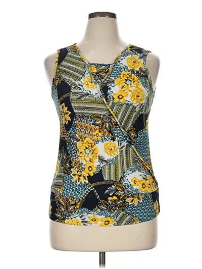 Pre-owned Sjs Sleeveless Blouse In Yellow